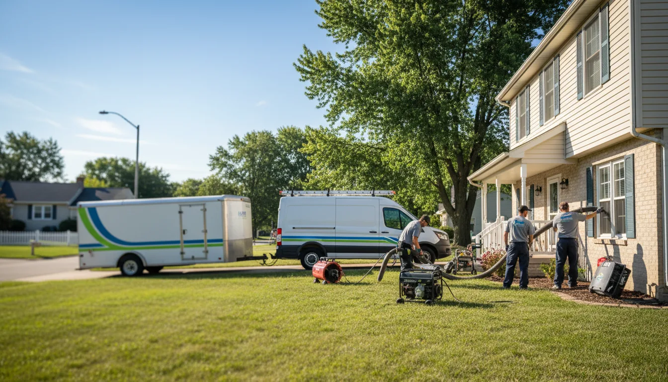 Flooded Basement Restoration And Cleanup With Repair in Ward, AR near me